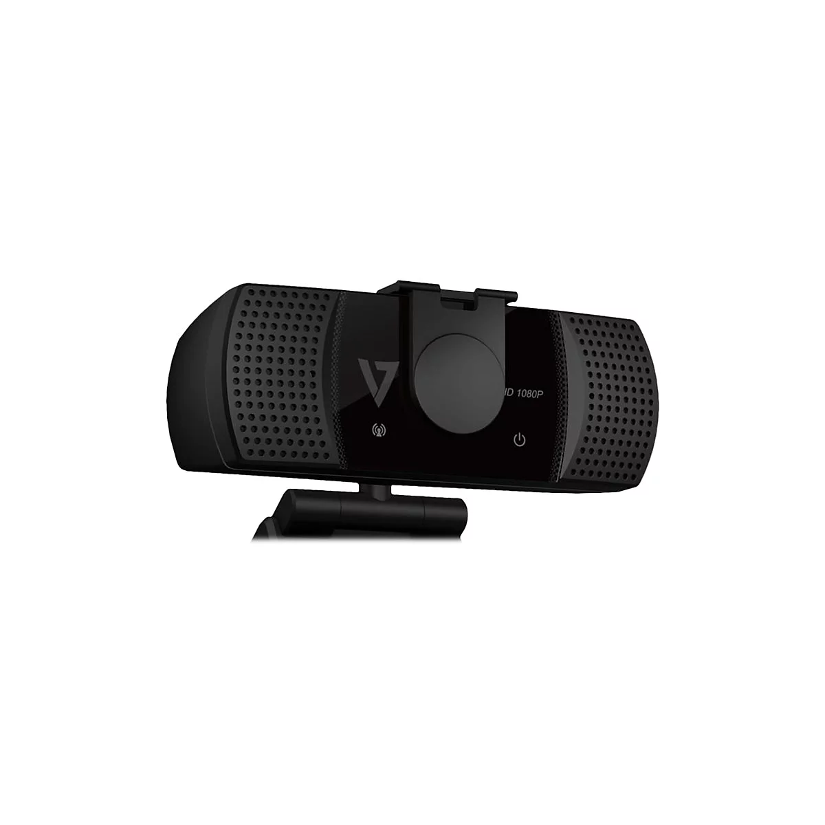 V7 WCF1080P - Webcam - Farbe - 2 MP - 720p, 1080p - feste Brennweite
