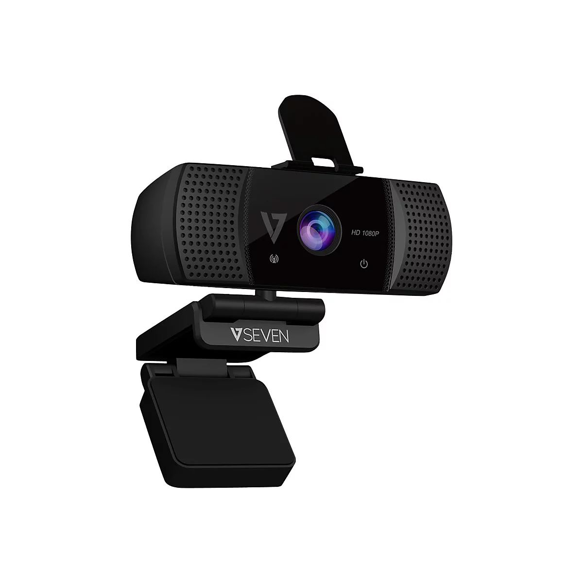 V7 WCF1080P - Webcam - Farbe - 2 MP - 720p, 1080p - feste Brennweite