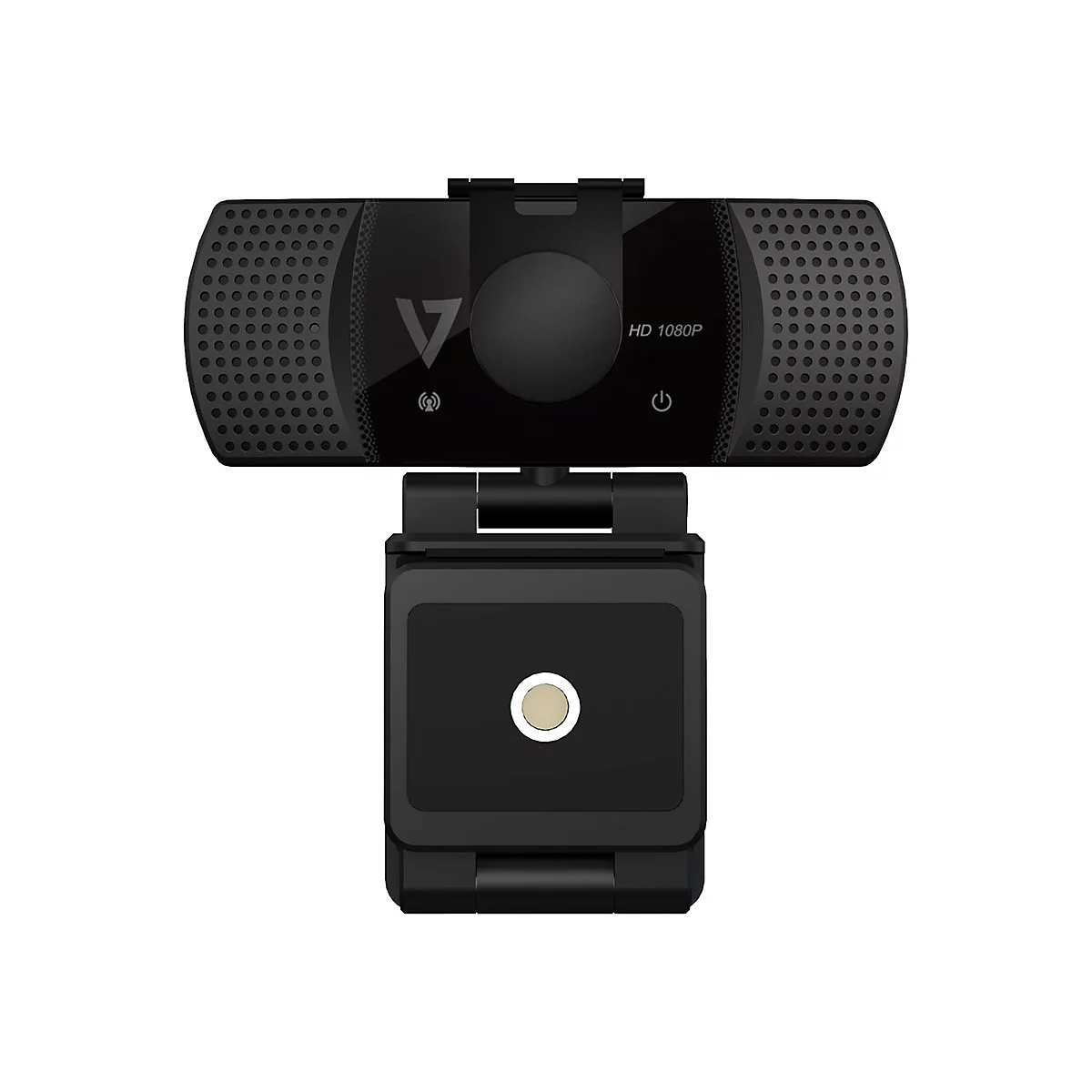 V7 WCF1080P - Webcam - Farbe - 2 MP - 720p, 1080p - feste Brennweite