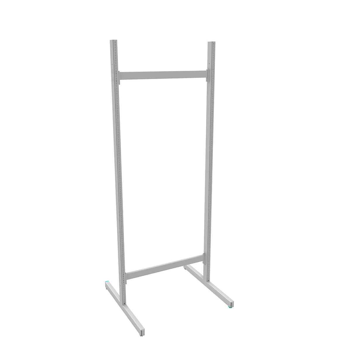 Variabo Leerregal, Grundfeld, doppelseitig, L 750 x H 2000 mm