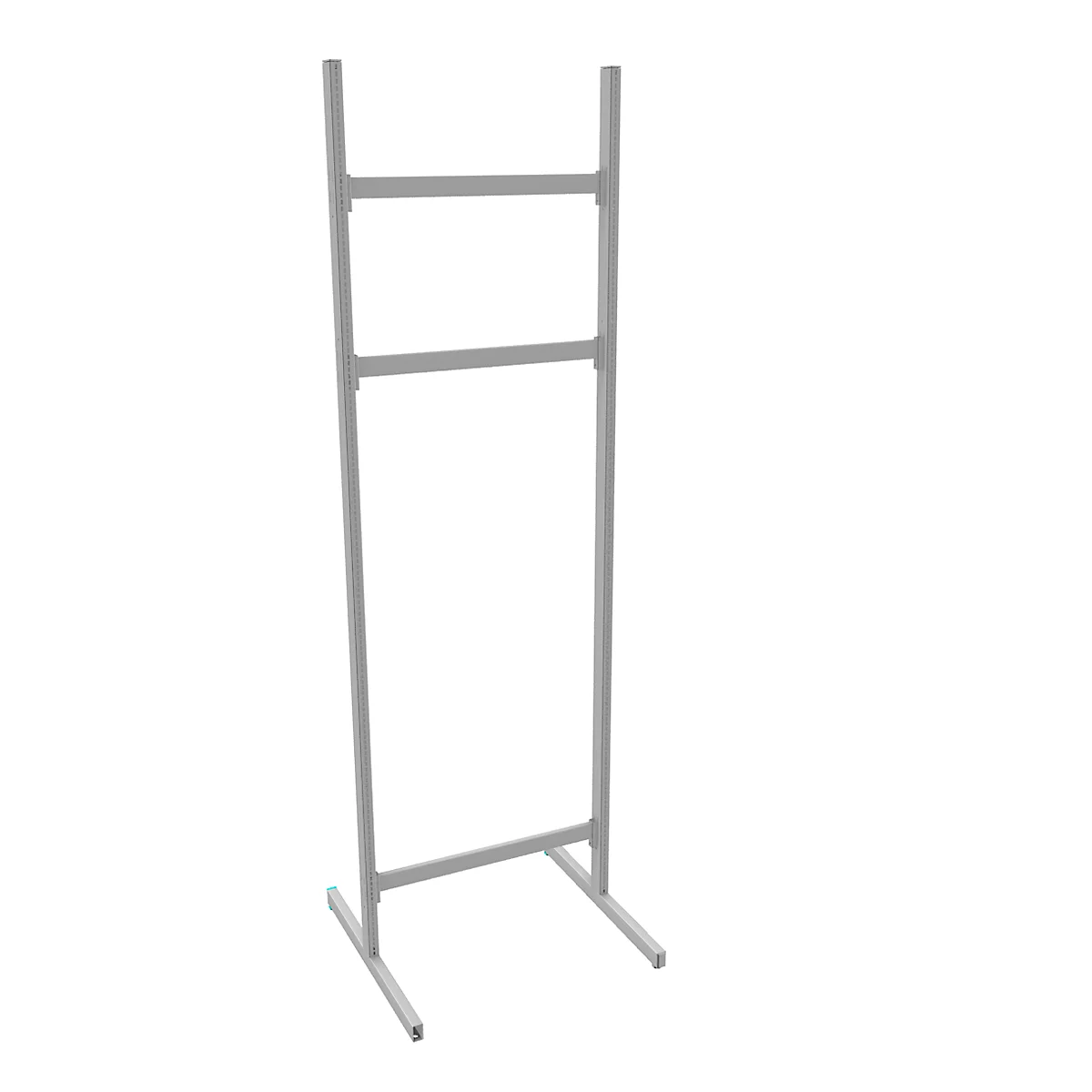 Variabo Leerregal, Grundfeld, doppelseitig, L 750 x H 2500 mm