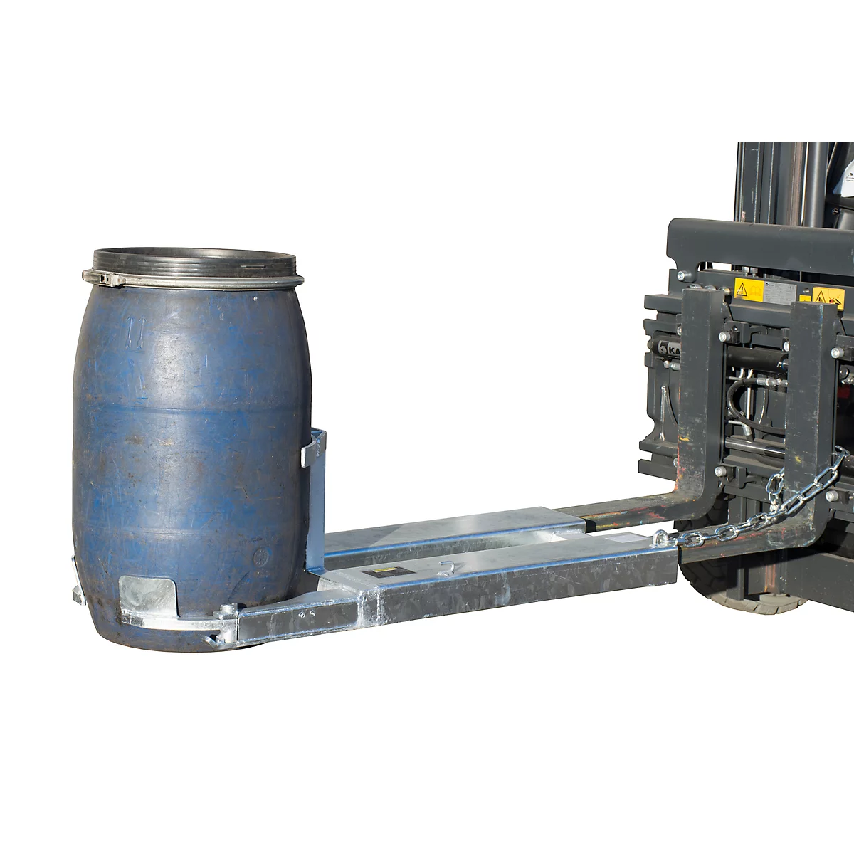 Vatenheffer BAUER FH-I, staal, voor 120 l vaten, 300 draagvermogen, B 505 x D 1330 x H 380 mm, gegalvaniseerd