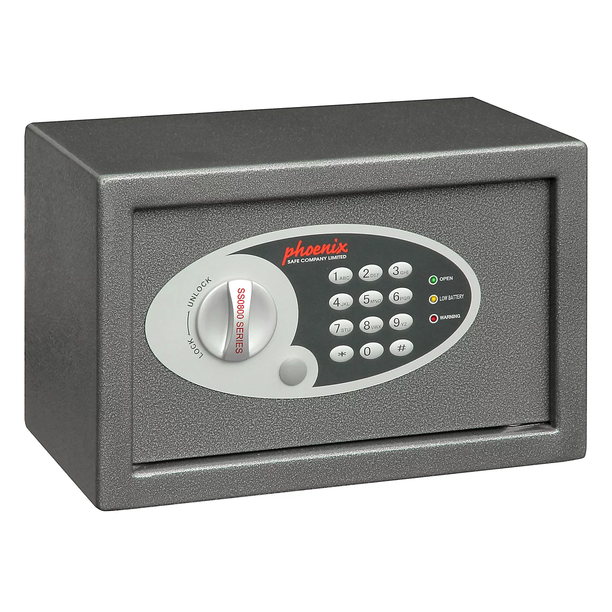 Vela Home & Office Safe, Serie SS0801E, B 310 x T 200 x H 200 mm