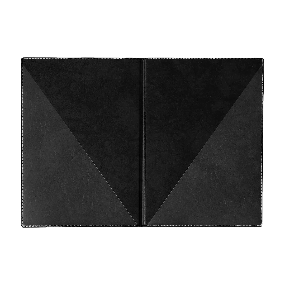 VELOFLEX Dokumentenmappe Exquisit, DIN A4, Leder, schwarz