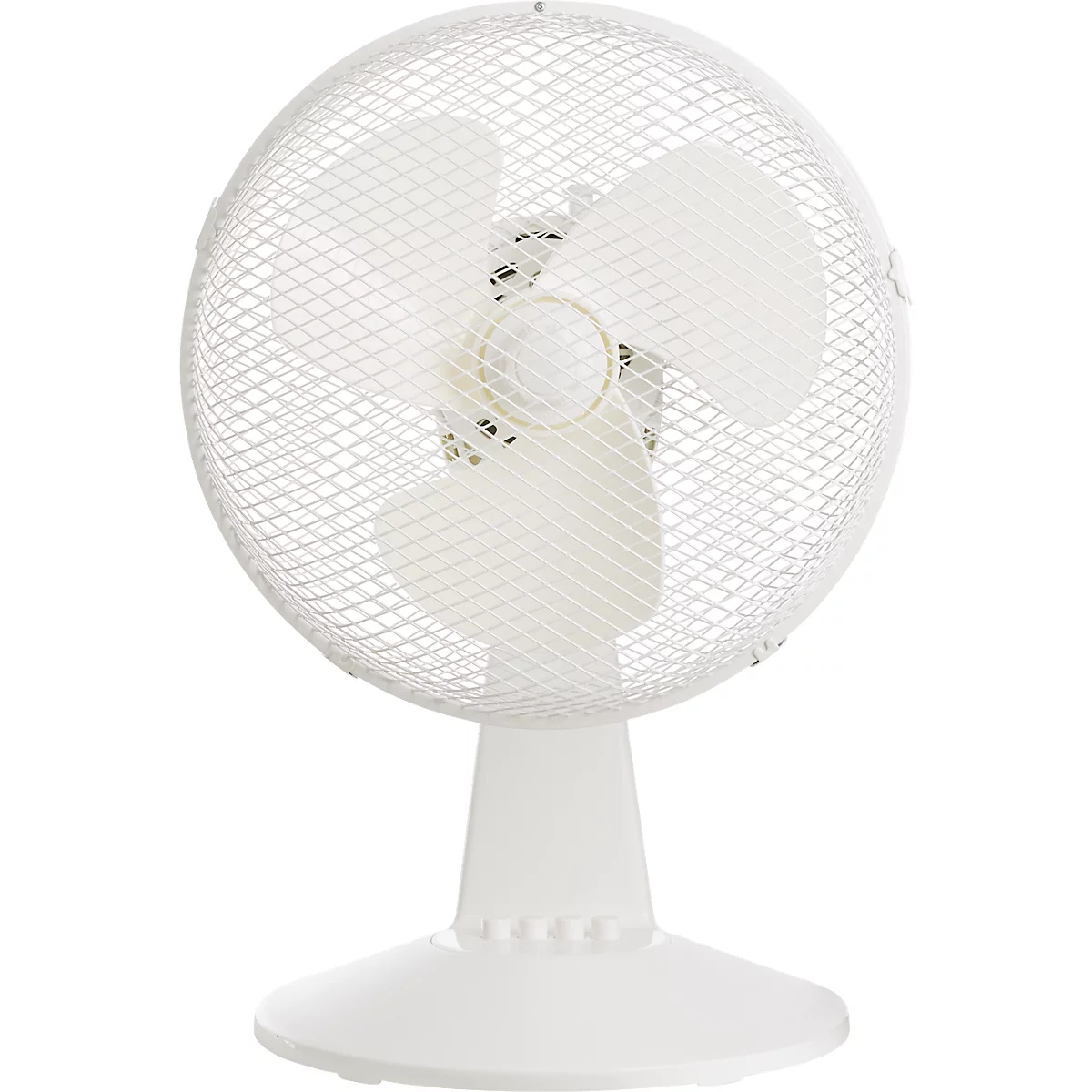 Ventilateur de table, 3 vitesses, L 345 x P 260 x H 470 mm, blanc 