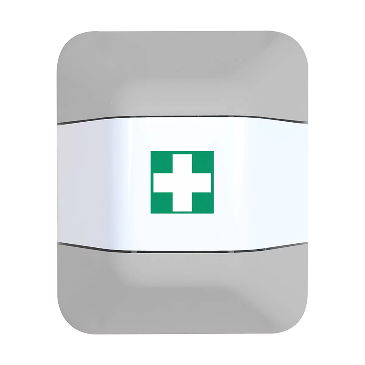Verbanddoos-opzetstuk, voor brandblusserkast help, B 434 x D 225 x H 196 mm, wit