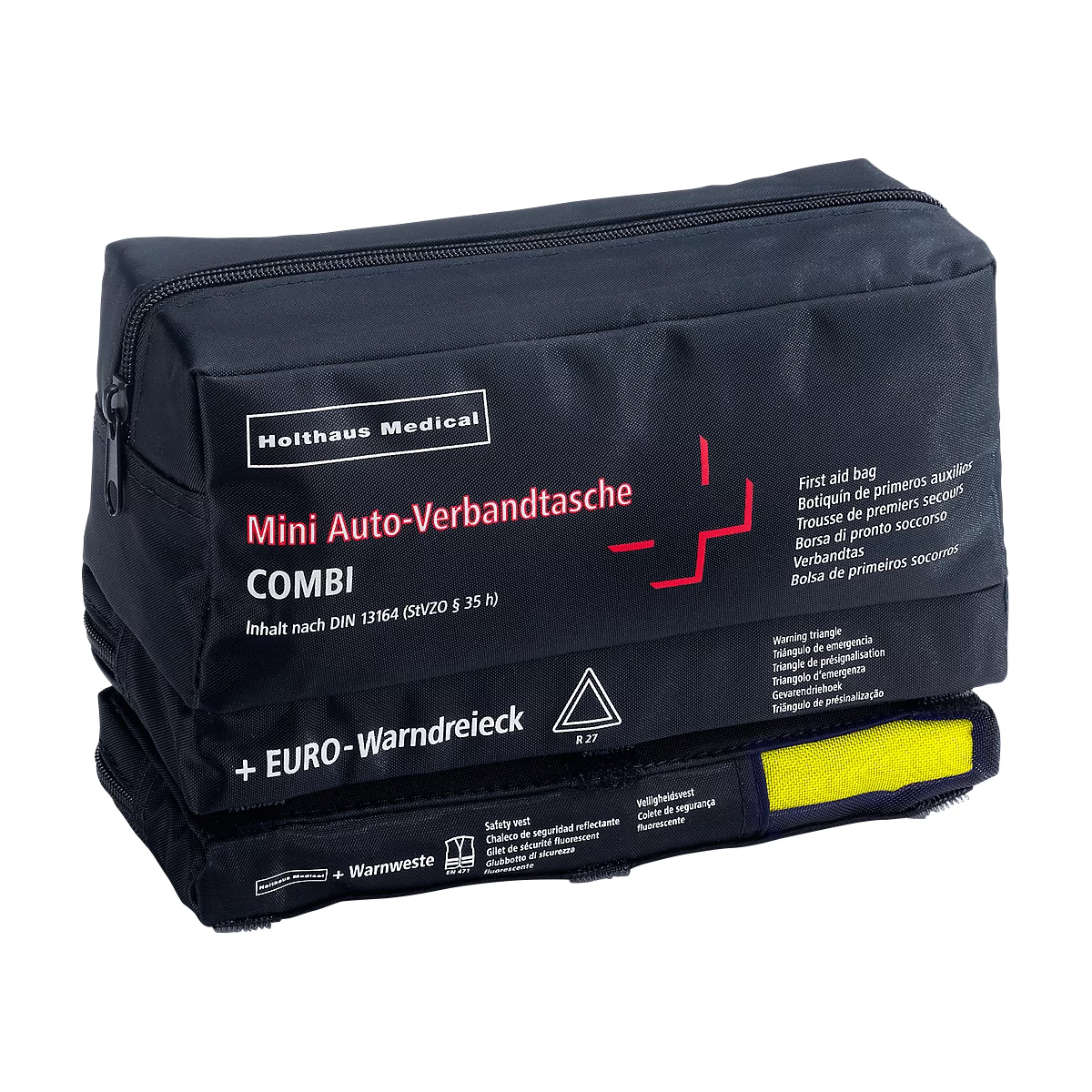 Verbandtas voor in de auto 'Mini 3 in 1'