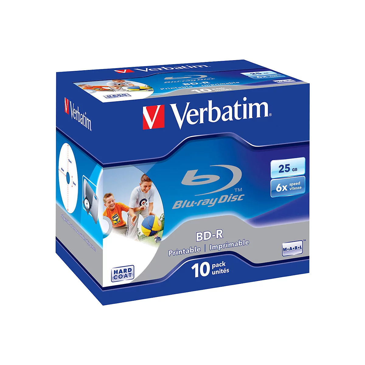 Verbatim - BD-R x 10 - 25 GB - Speichermedium