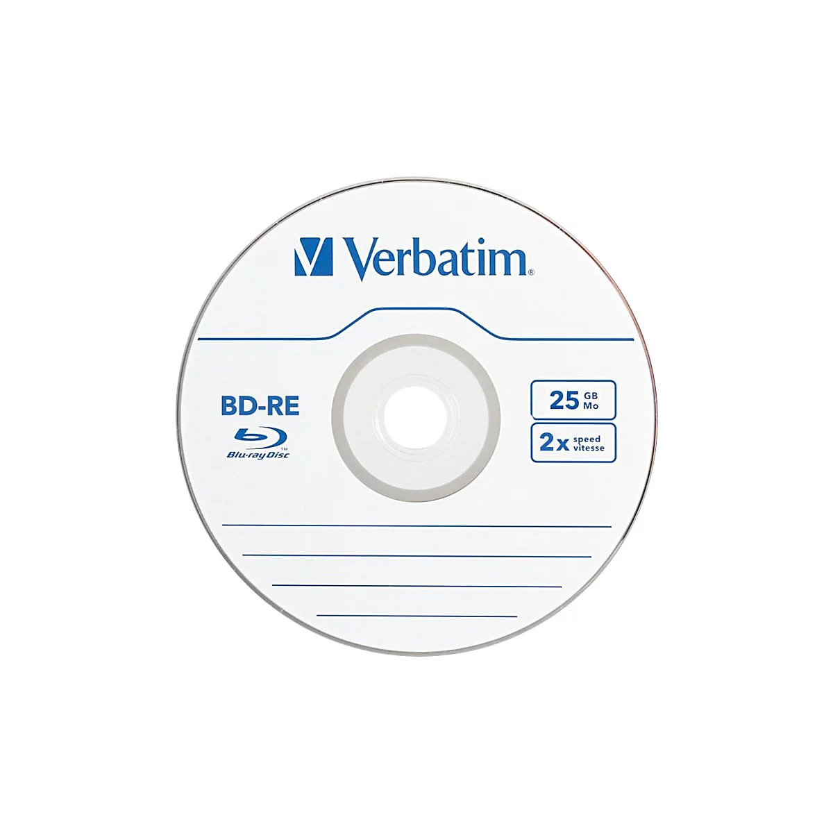 Verbatim - BD-RE x 5 - 25 GB - Speichermedium