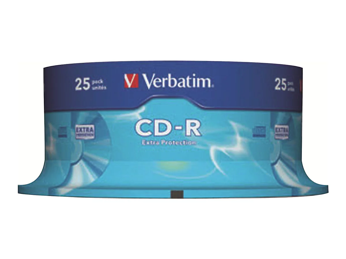 Verbatim CD-R Extra Protection - CD-R x 25 - 700 MB - Speichermedium