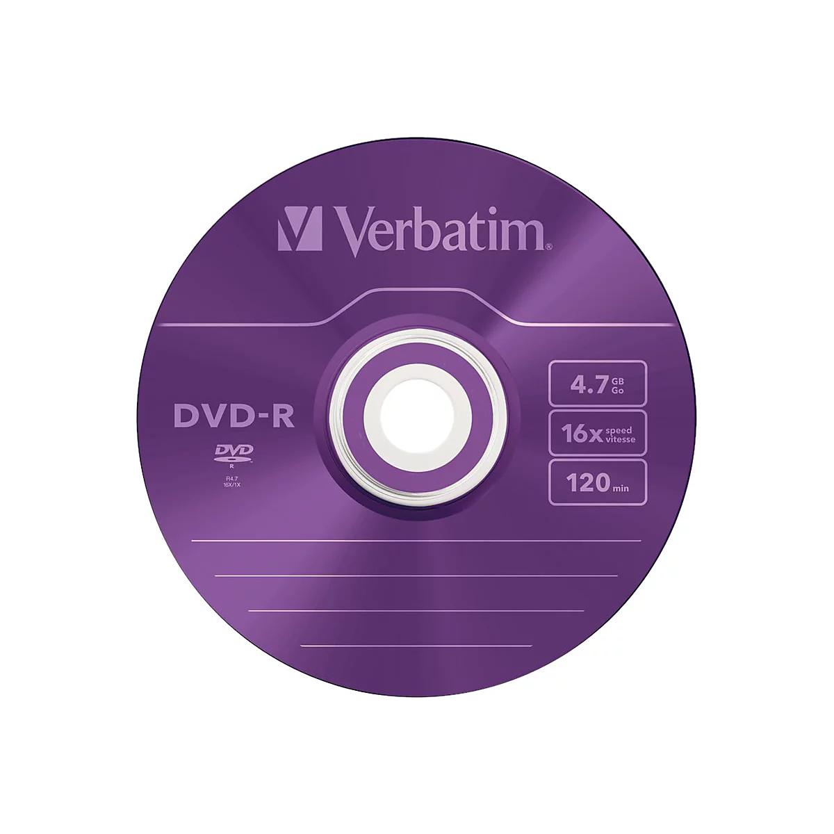 Verbatim Colours - 5 x DVD-R - 4.7 GB 16x