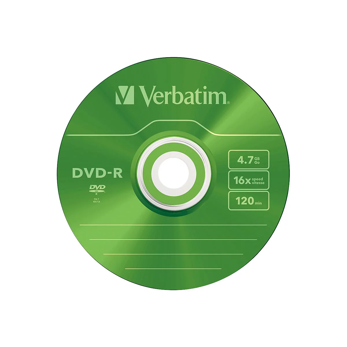 Verbatim Colours - 5 x DVD-R - 4.7 GB 16x