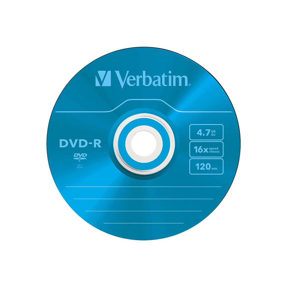 Verbatim Colours - 5 x DVD-R - 4.7 GB 16x