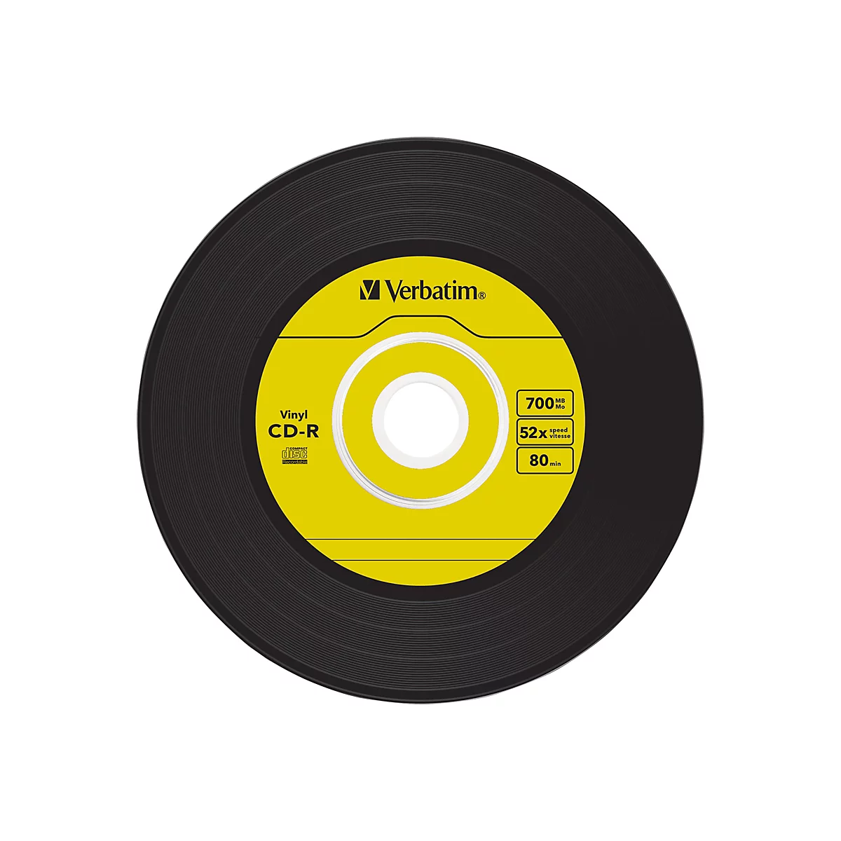 Verbatim Data Vinyl - CD-R x 10 - 700 MB - Speichermedium