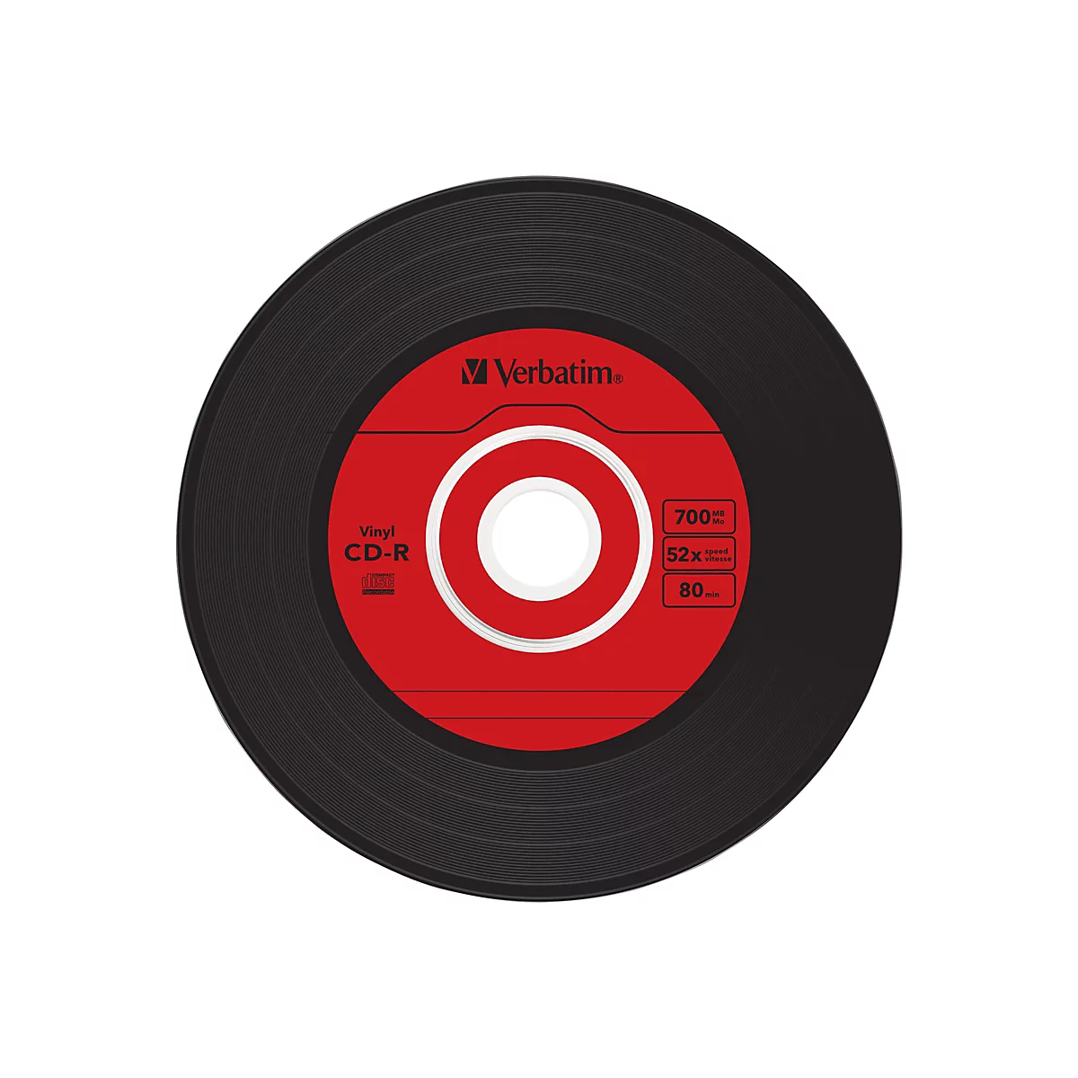 Verbatim Data Vinyl - CD-R x 10 - 700 MB - Speichermedium