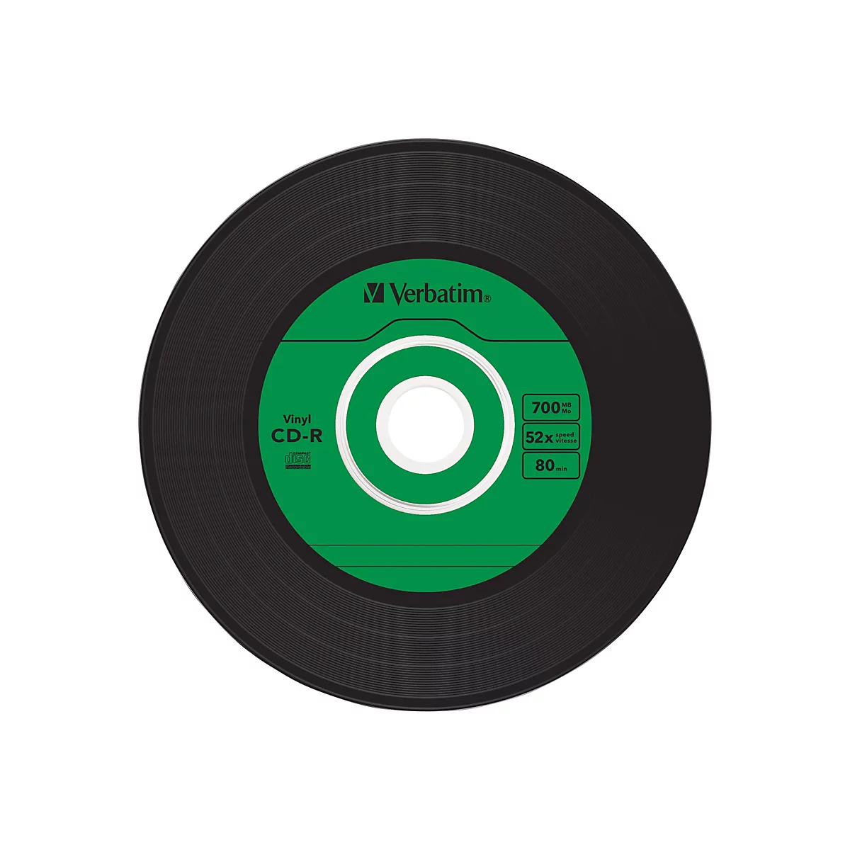 Verbatim Data Vinyl - CD-R x 10 - 700 MB - Speichermedium