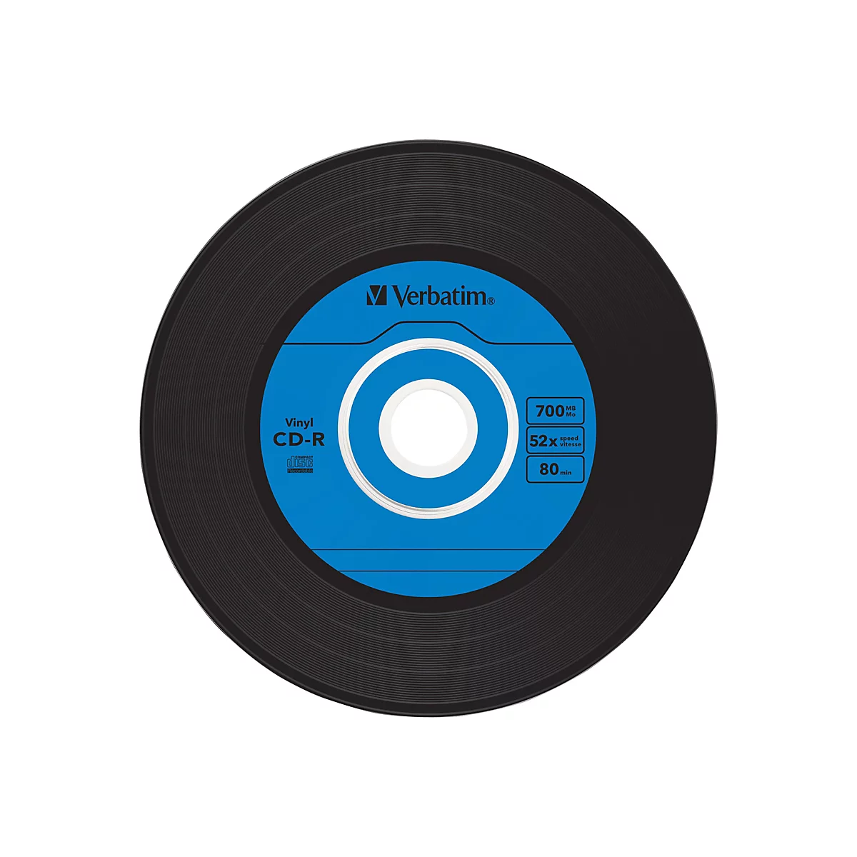 Verbatim Data Vinyl - CD-R x 10 - 700 MB - Speichermedium