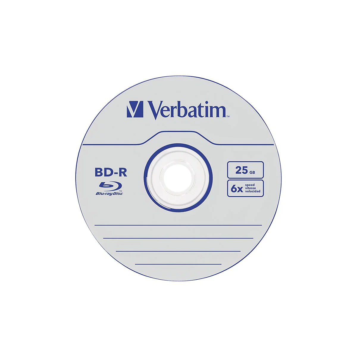 Verbatim DataLife - BD-R x 50 - 25 GB - Speichermedium