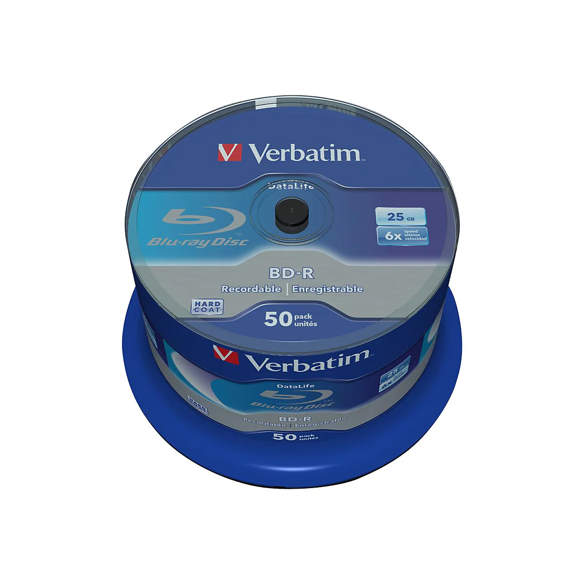 Verbatim DataLife - BD-R x 50 - 25 GB - Speichermedium
