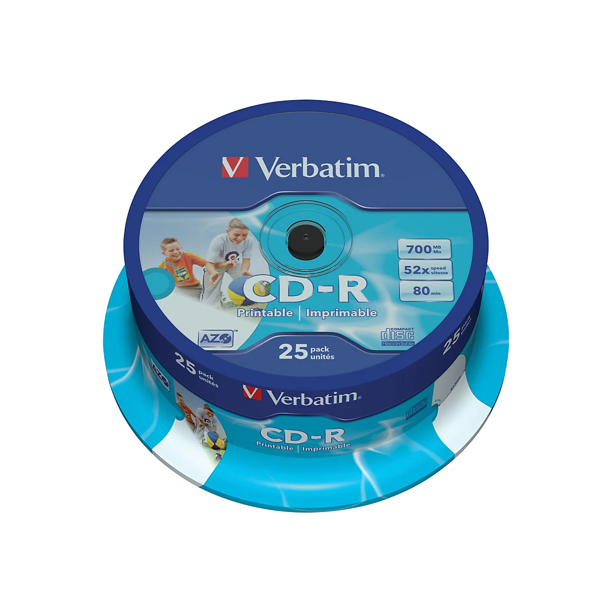 Verbatim DataLifePlus - CD-R x 25 - 700 MB - Speichermedium