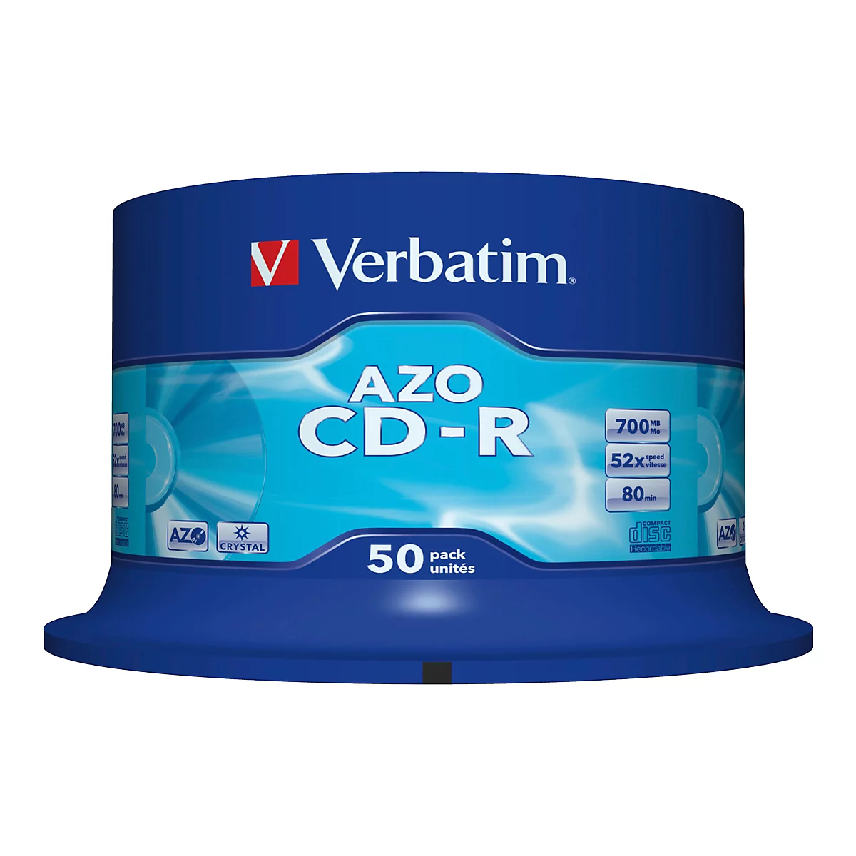 Verbatim DataLifePlus - CD-R x 50 - 700 MB - Speichermedium