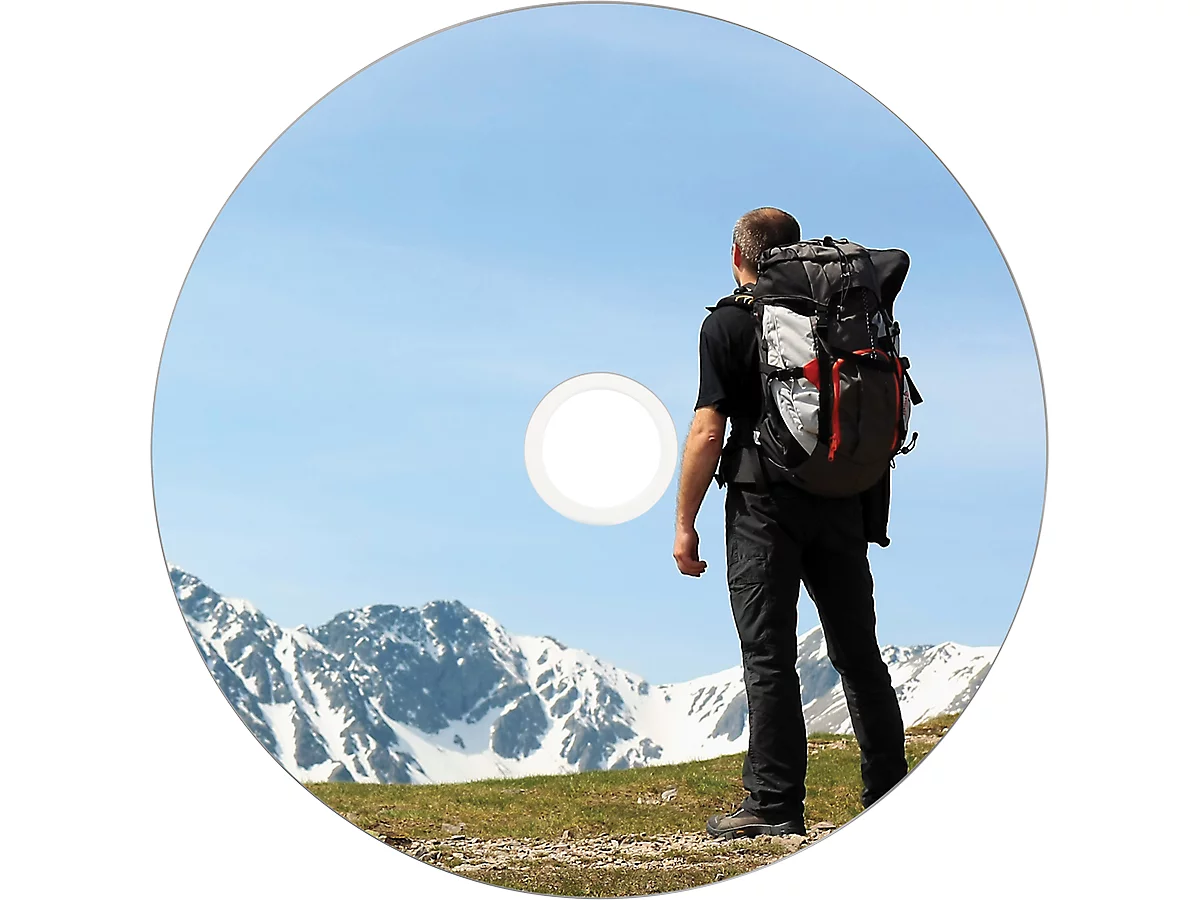 Verbatim DVD+R AZO Wide Inkjet Printable, Kapazität 4,7 GB, 50er-Spindel