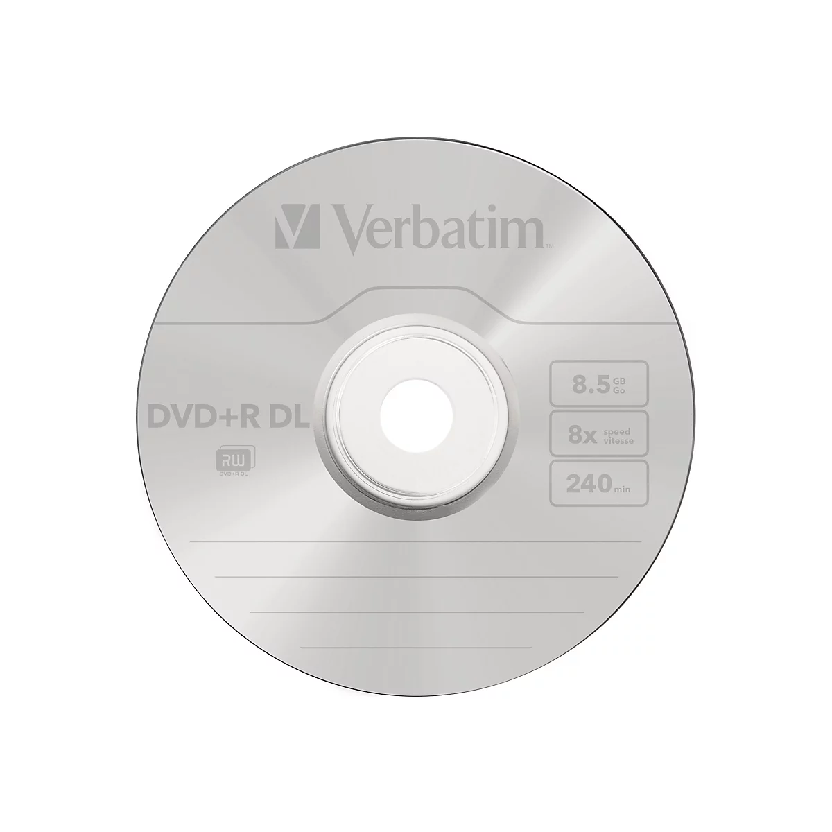 Verbatim - DVD+R DL x 10 - 8.5 GB - Speichermedium
