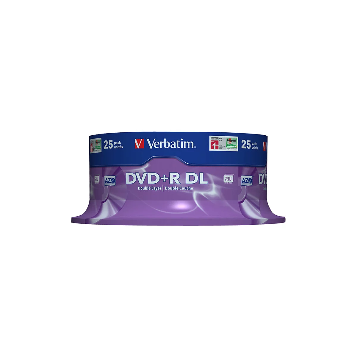 Verbatim - DVD+R DL x 25 - 8.5 GB - Speichermedium
