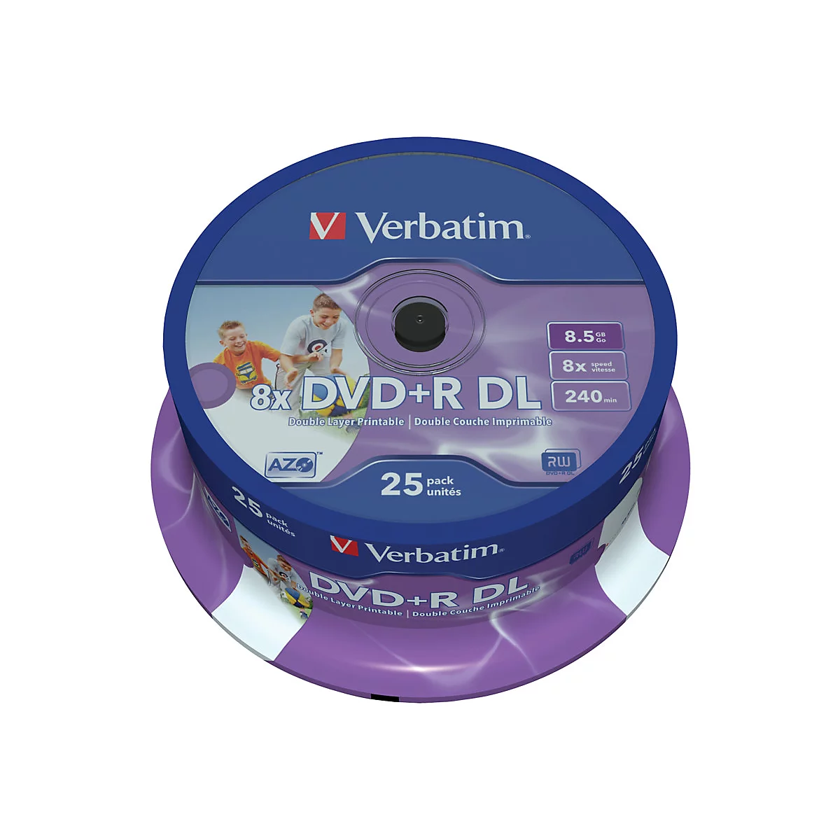 Verbatim - DVD+R DL x 25 - 8.5 GB - Speichermedium