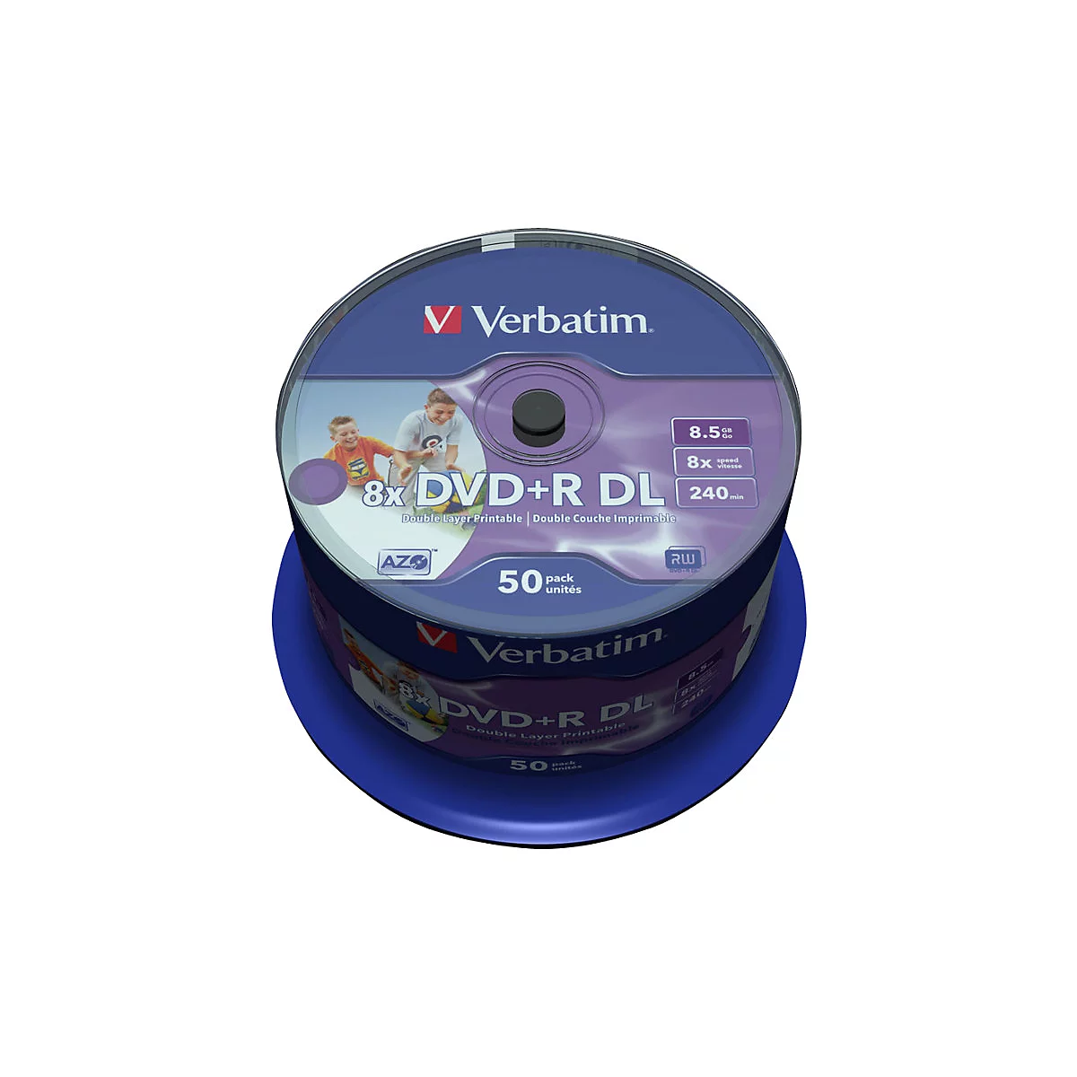 Verbatim - DVD+R DL x 50 - 8.5 GB - Speichermedium