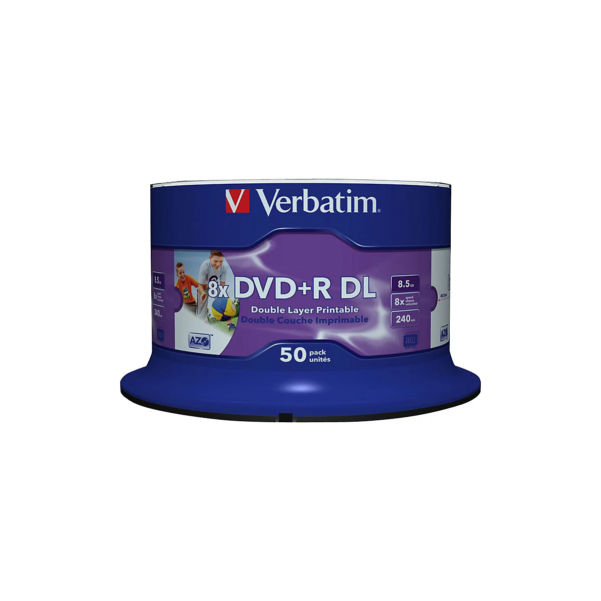 Verbatim - DVD+R DL x 50 - 8.5 GB - Speichermedium