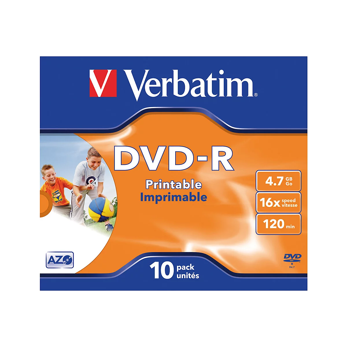 Verbatim - DVD-R x 10 - 4.7 GB - Speichermedium