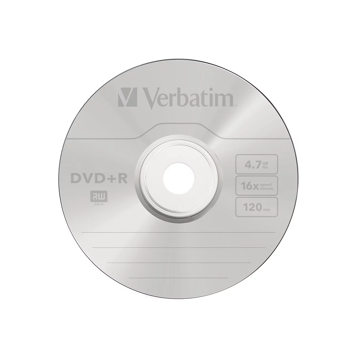 Verbatim - DVD+R x 50 - 4.7 GB - Speichermedium