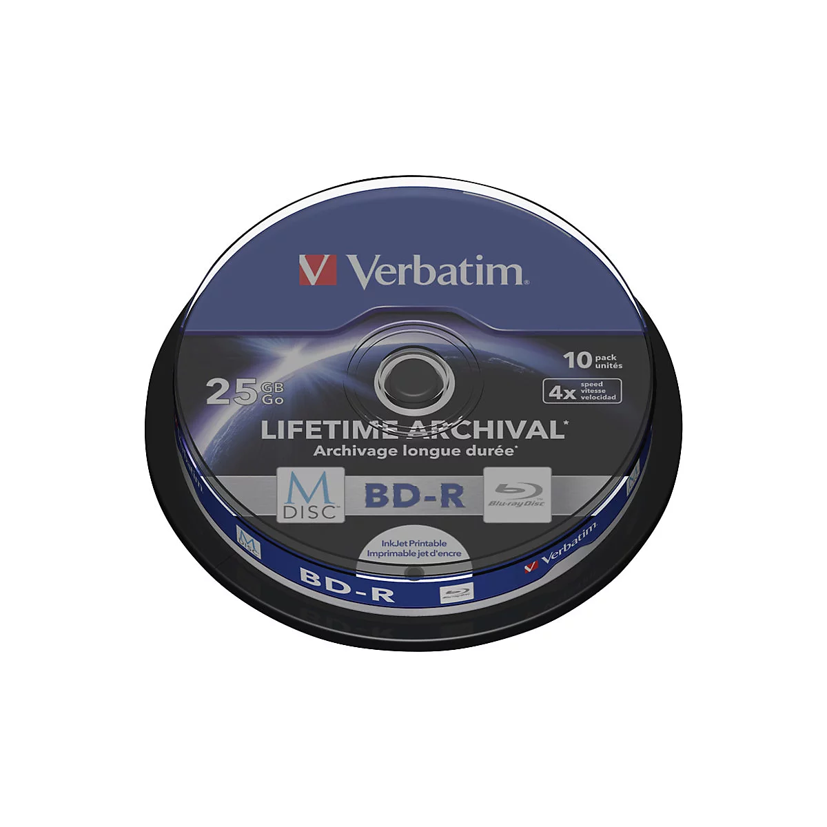 Verbatim M-Disc - BD-R x 10 - 25 GB - Speichermedium