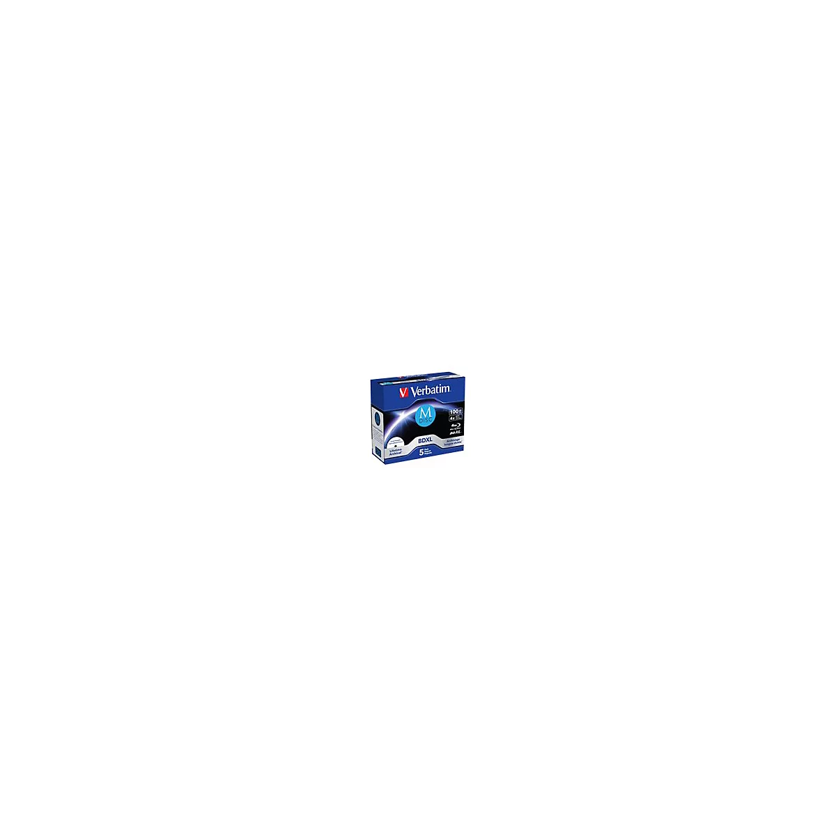 Verbatim M-Disc - BD-R XL x 5 - 100 GB - Speichermedium