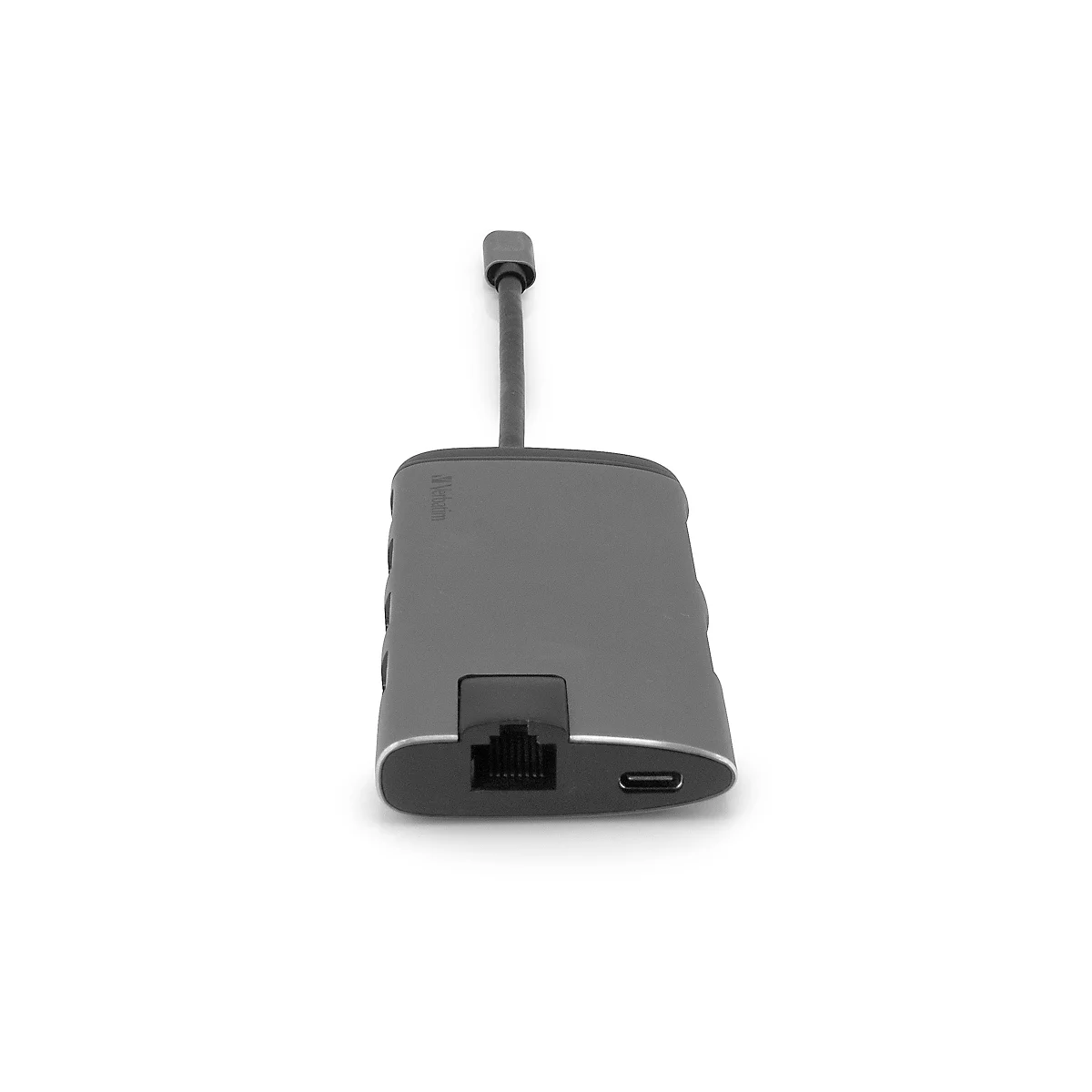 Verbatim Multiport-hub, USB-C, 3x USB 3.0, HDMI, Gigabit Ethernet, SD/microSD