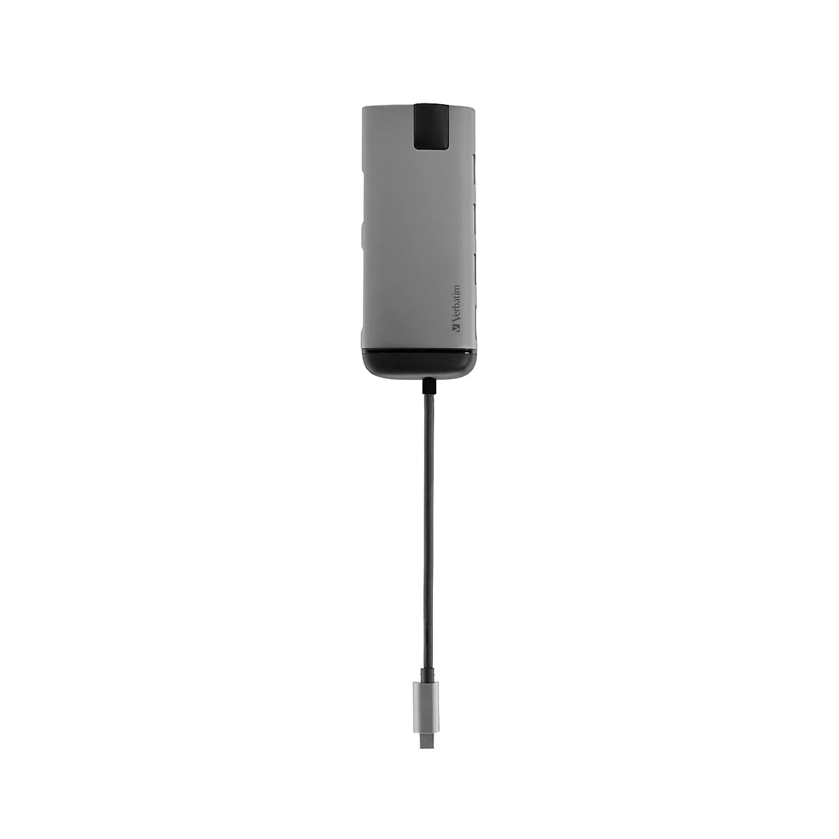 Verbatim Multiport-hub, USB-C, 3x USB 3.0, HDMI, Gigabit Ethernet, SD/microSD
