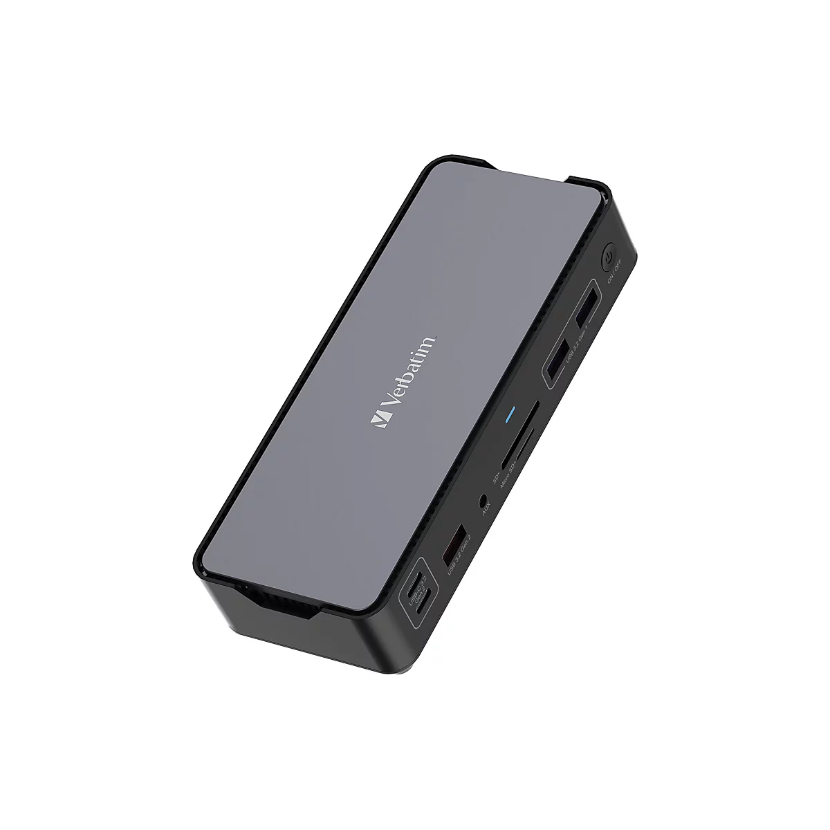 Verbatim Pro - Dockingstation - USB-C - 2 x HDMI, DP - 1GbE - 100 Watt