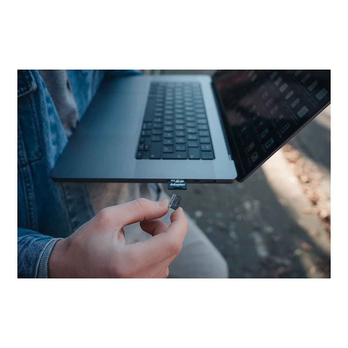 Verbatim PRO - Flash-Speicherkarte (microSDXC-an-SD-Adapter inbegriffen) - 128 GB - Video Class V30 / UHS-I U3 / Class10 - 300x/600x - microSDXC UHS-I