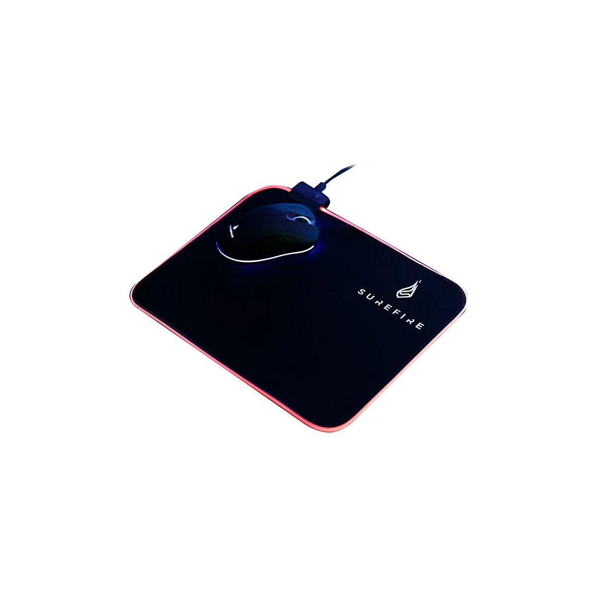 Verbatim SureFire Silent Flight RGB-320 - Beleuchtetes Mousepad - Medium