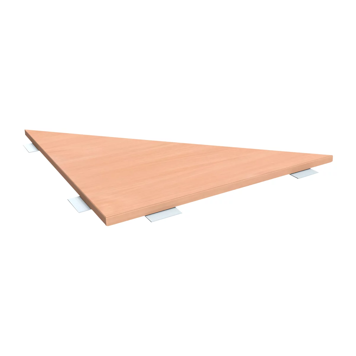 Verkettungsplatte 90° ALICANTE, B 800 x T 800 mm, Buche-Dekor