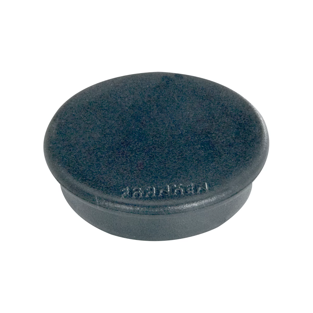 Vermogensmagneten Franken, rond, tot 2,5 kg, speciale coating, Ø 38 mm, kunststof, zwart, 10 stuks