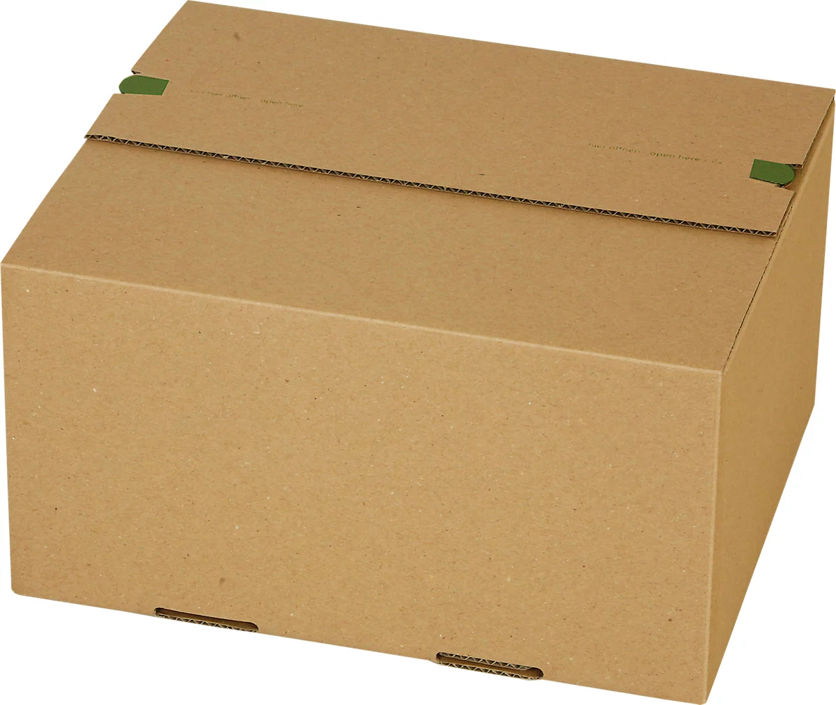 Versandkartons Grünmarie®, 265 x 225 x 140 mm, ideal für Päckchen Größe M, Automatikboden, bis 20 kg, 100 % recycelbar, FSC®-Wellpappe, braun, 20 St.