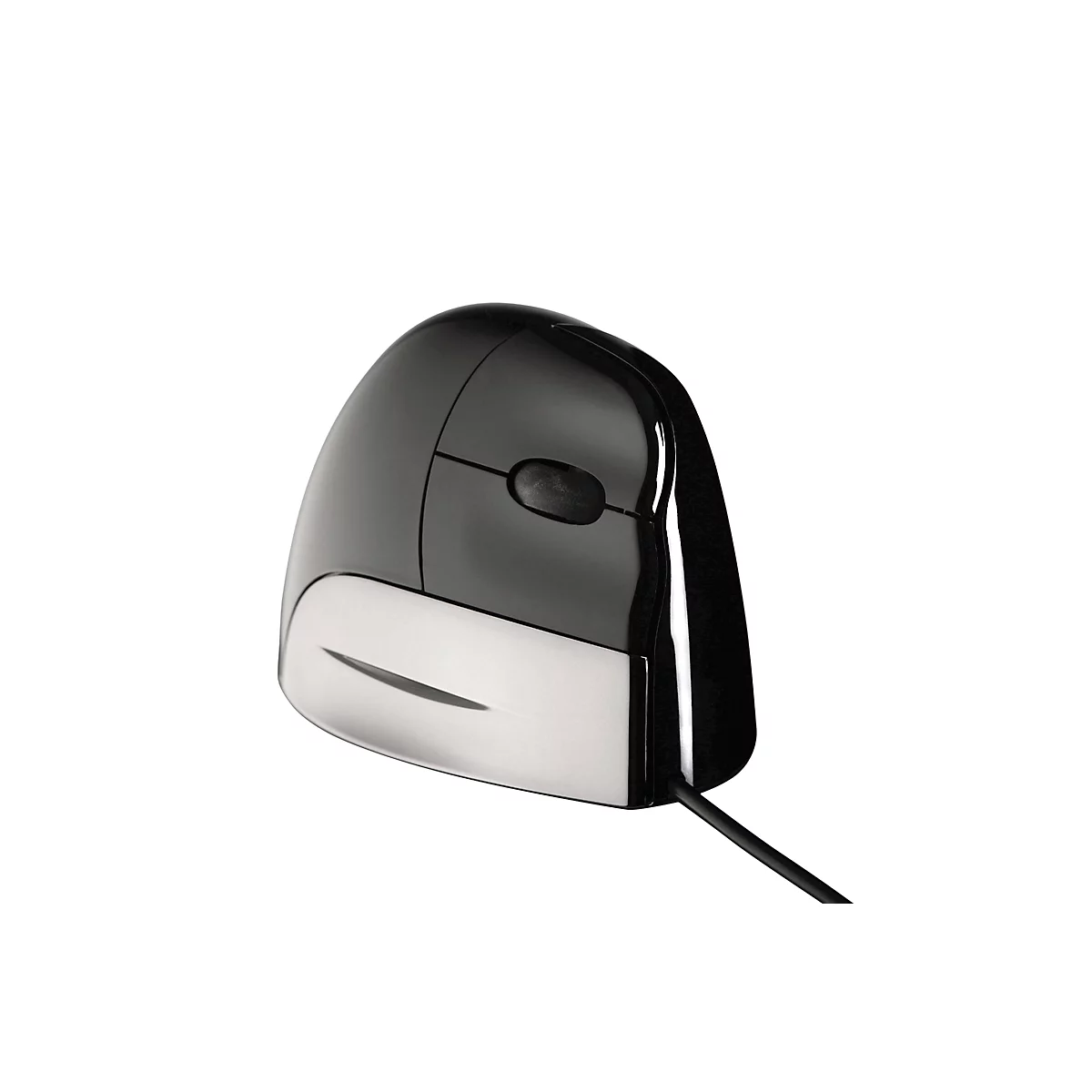 Verticale muis Evoluent3 Right Hand Model, muis met 3 knoppen, scrollwiel, kabel