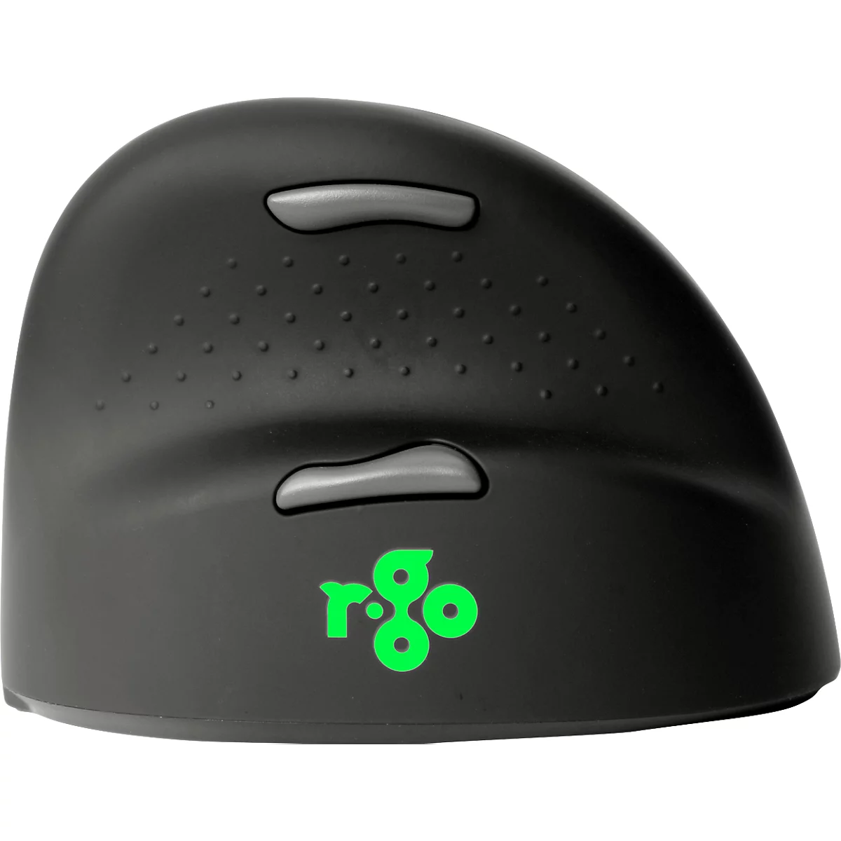 Verticale muis R-Go HE Break, ergonomisch, voor rechtshandigen, 400-2400 dpi, 5 knoppen &amp; scrollwiel, LED-pauze-indicator, Bluetooth, maat M, zwart