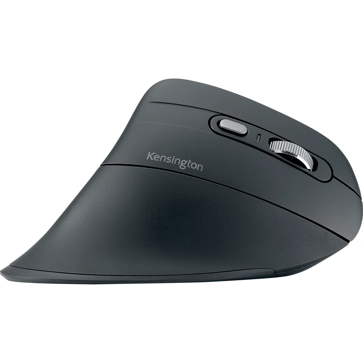 Vertikalmaus Kensington MY630 EQ Pro Fit™ Ergo M, kabellos, wiederaufladbarer Akku, 6 Tasten und Scrollrad, 1000/1600/2400 dpi, PCR, schwarz
