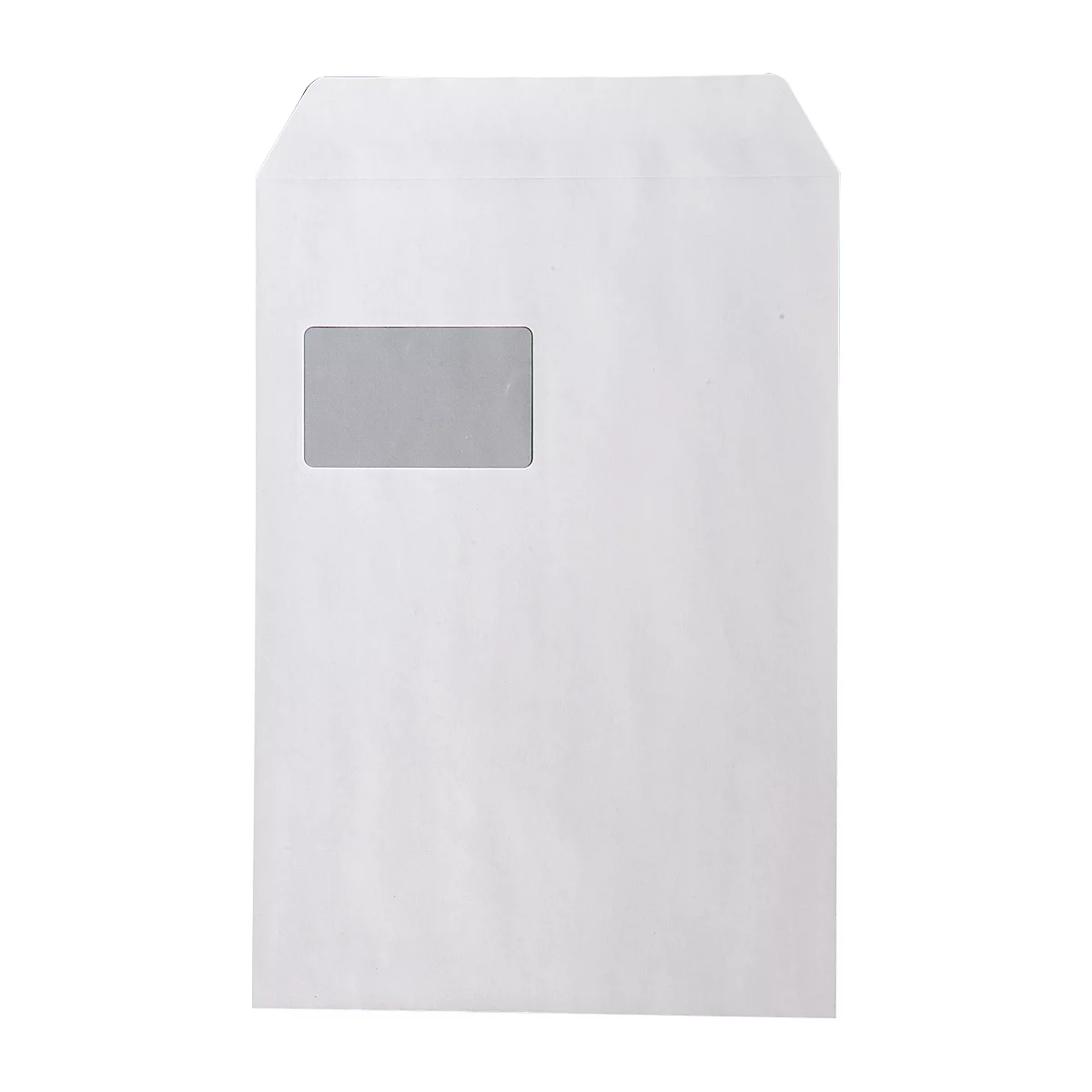 Verzendenvelop, C4, met venster, 250 st., wit