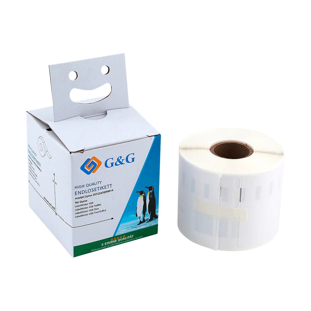 Verzending/naam etiketten, 101 x 54 mm, permanent, 220 stuks