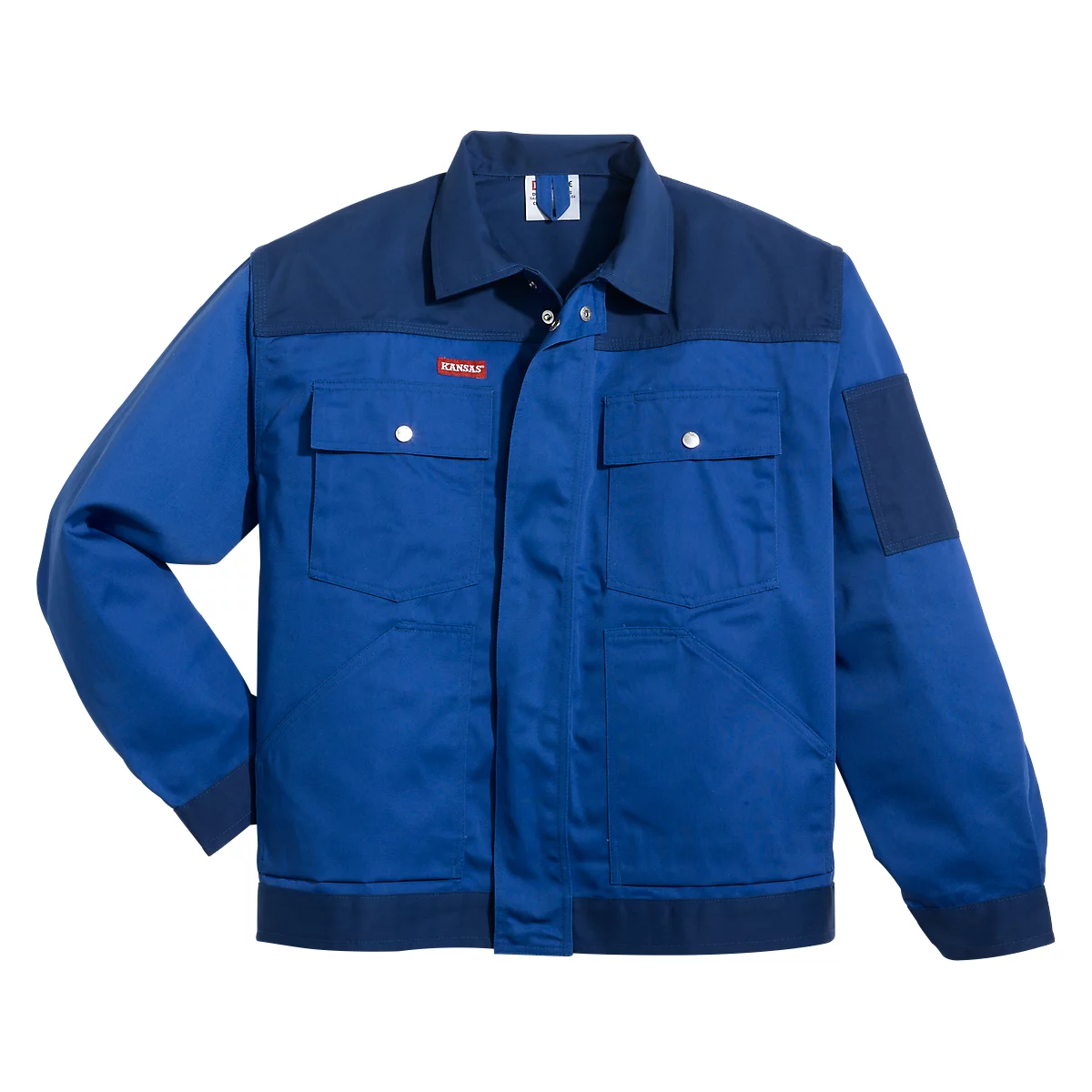 Veste professionnelle Color KANSAS®, bleu/bleu marin