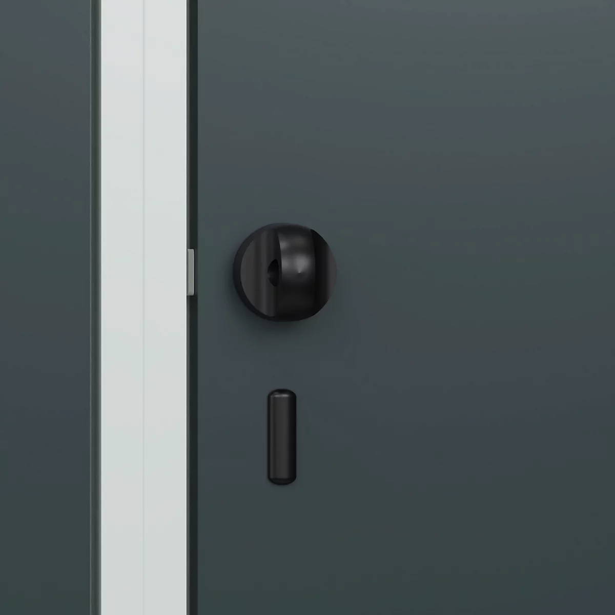 Vestiaire C+P Evolo Plus, 3 compartiments, largeur des compartiments 400 mm, avec socle, charnières à droite, L 1200 x P 500 x H 1950 mm, verrou rotatif, gris clair/gris anthracite